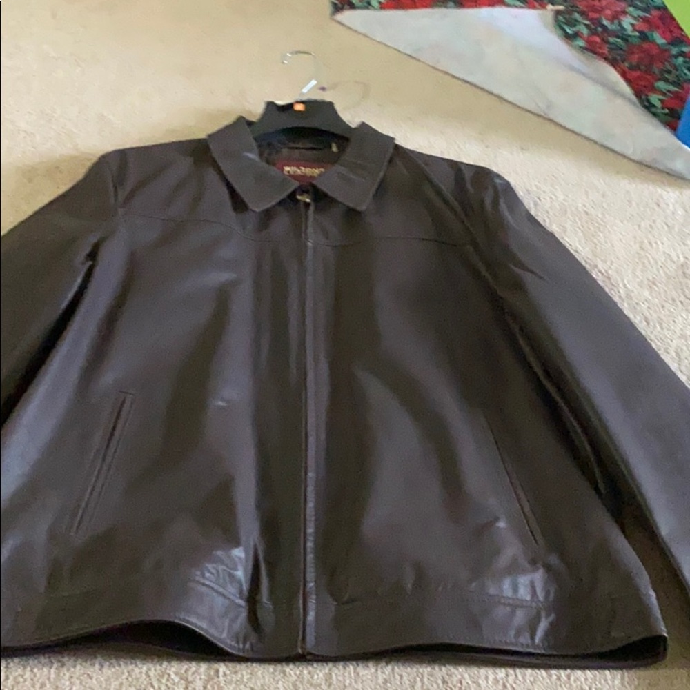 Men’s leather jacket